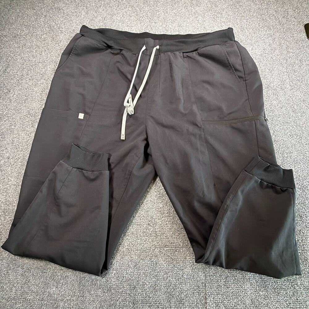 Jogger Pants Fabletics Men's 2X Short Charcoal Gray Athletic Workout